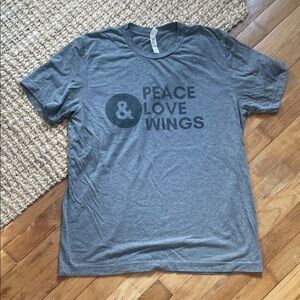 Peace, Love & Wings T-Shirt